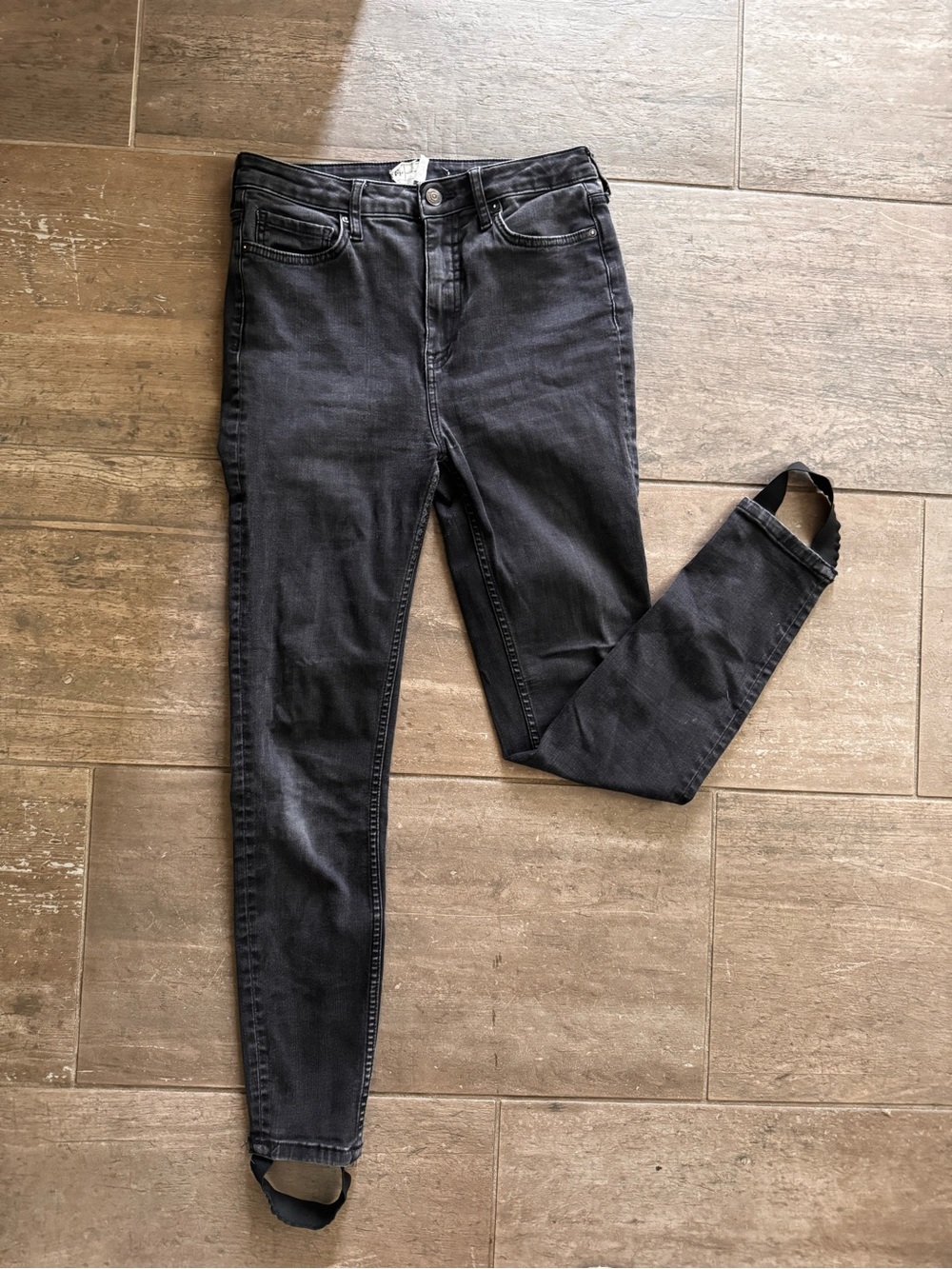 Free People Black Skinny Jeans